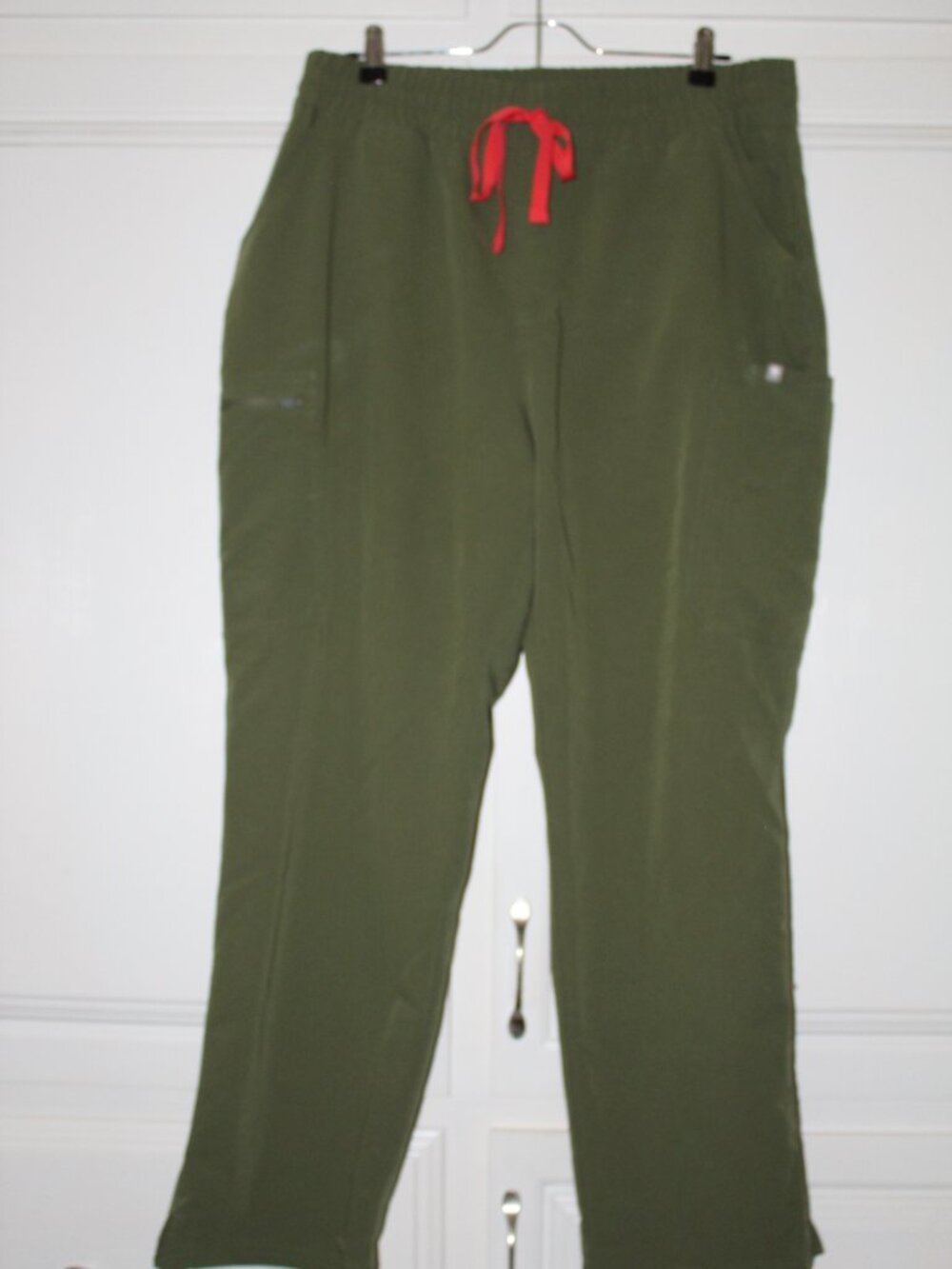 FIGS Women's Scrub Bottoms Olive Green